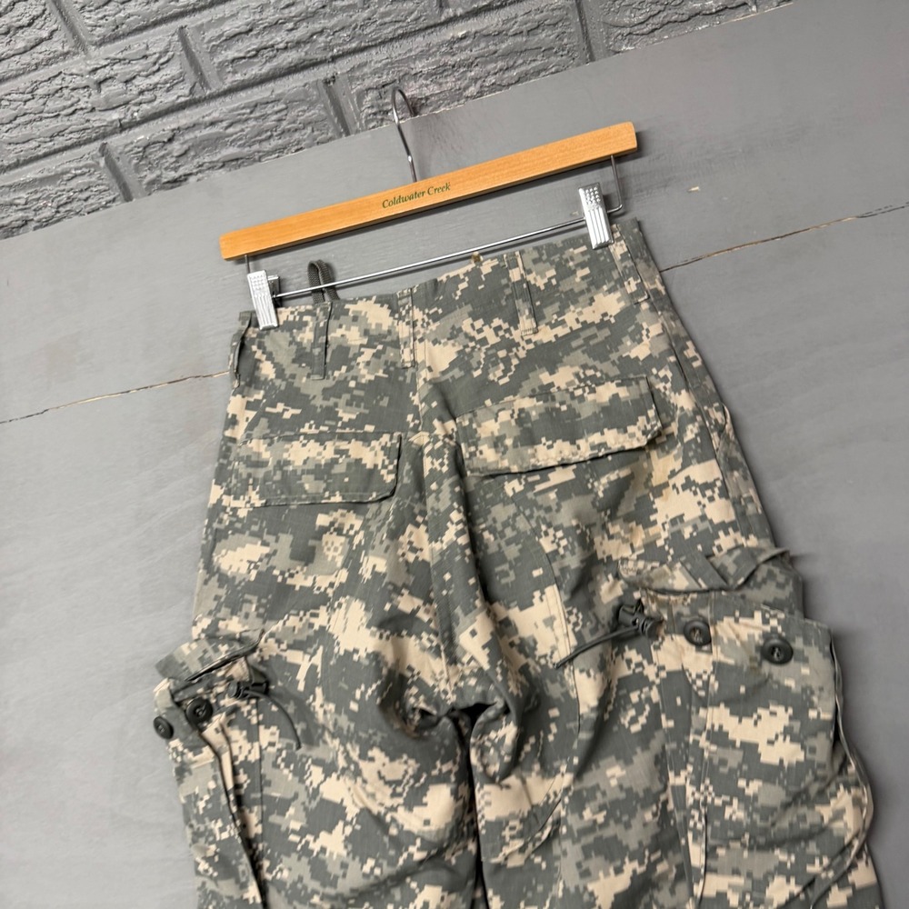 US Military ACU Digital Camo Cargo Pants XS Regular Tactical Combat Trousers‎